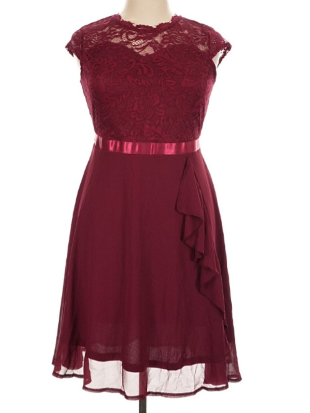 Beautiful burgundy dress